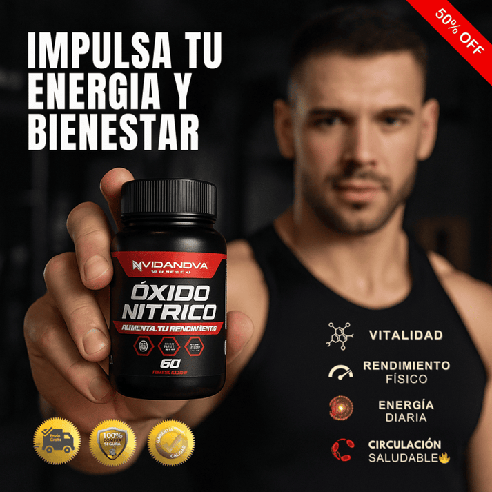 💥 Oxido Nítrico – Maximizador Muscular: Potencia, Energía y Rendimiento Redefinidos 💪🔥
