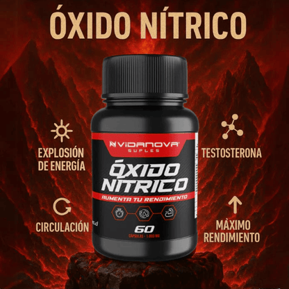 💥 Oxido Nítrico – Maximizador Muscular: Potencia, Energía y Rendimiento Redefinidos 💪🔥
